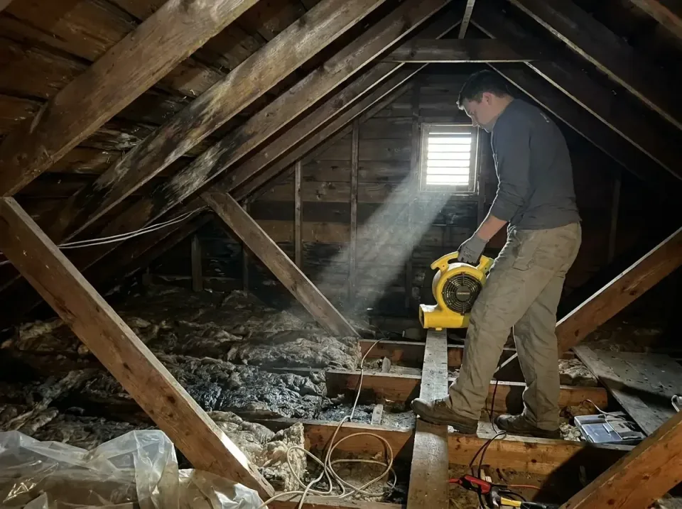 attic-water-damage-drying-proc-007 — frequently asked questions, Emergency Water Extraction & 24/7 Flood Response in Lutherv…